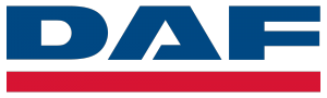 Logo de DAF constructeur de poids lourds et autocars